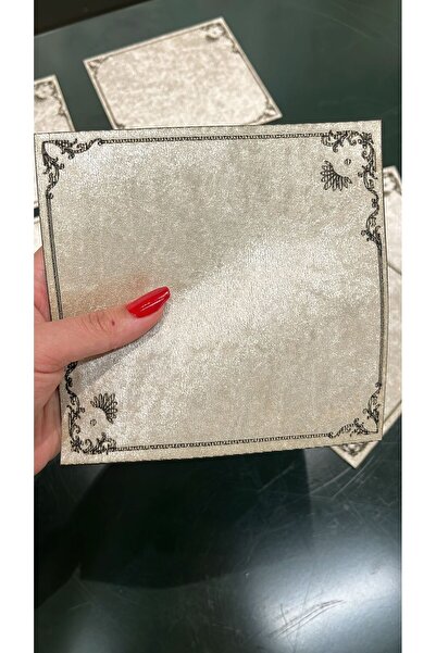 P&ORA PREMIUM KITCHEN PRODUCTS P&Ora New Velvet 6 Pack Cocktail Napkin Tr De First