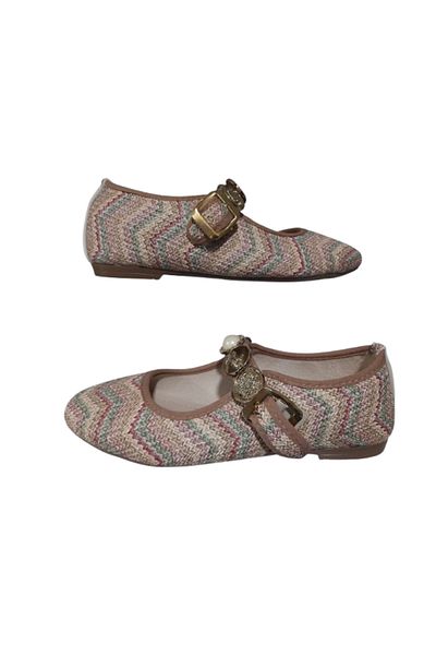 CEYLANLAR Daily Women's Ballerinas Adjustable Buckle Lightweight Comfortable Shoes