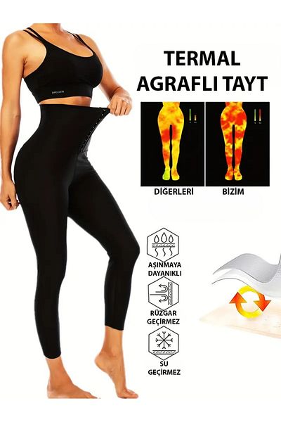 SAUNA SUIT Термо шорти с висока талия - дишащи и отвеждащи потта клинове