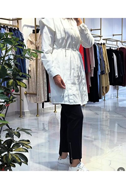 Otto قميص بوبلين بأحجار على الكتفين