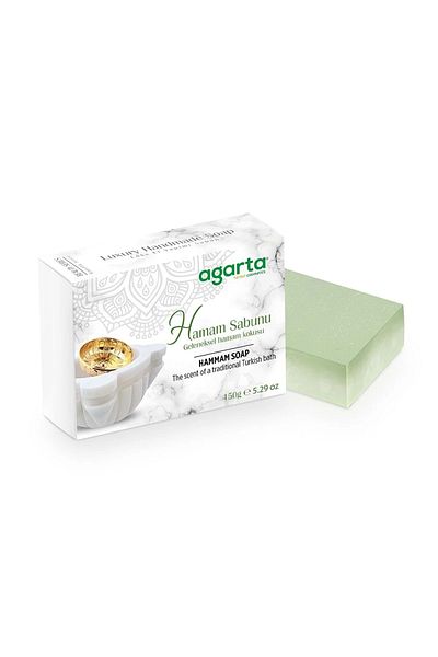 Agarta Handmade Natural Soap 150Gr Turkish Bath (Set of 6)