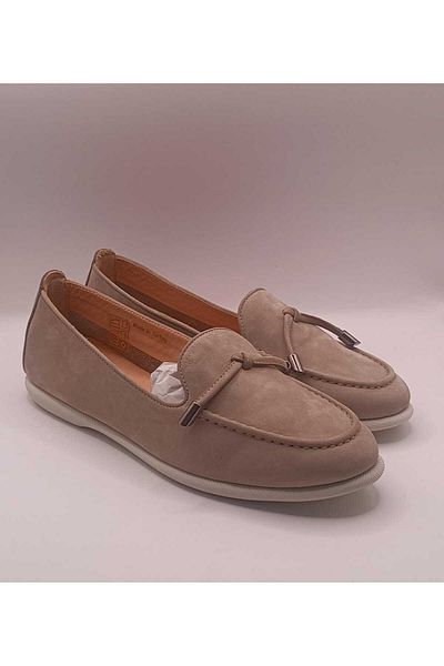 İDOL SHOES Genuine Leather Comfort Ballet