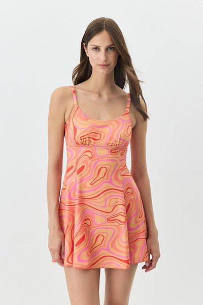 C&City Dress Swimsuit 7784 Orange