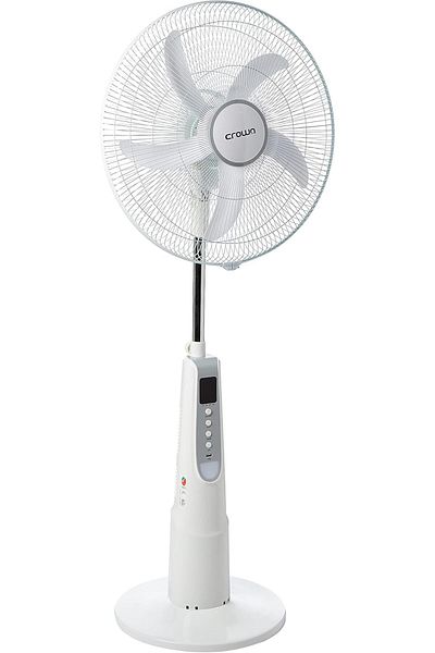 CROWNLINE Rechargeable Fan Rf-241, AC-DC