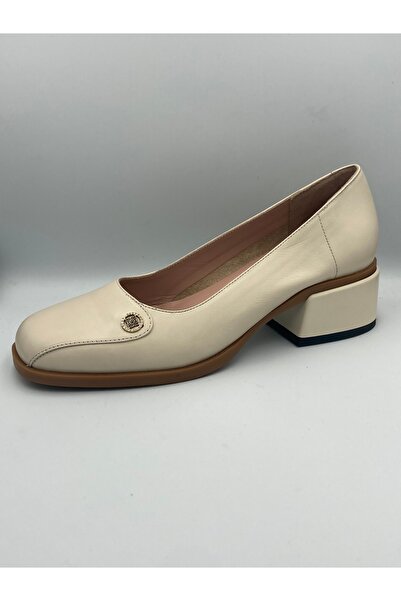 SHOES Krem Rengi Babet