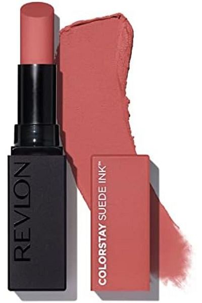 Revlon Lipstick, ColorStay Suede Ink, Built-in Primer, Infused with Vitamin E, Waterproof, Smudgepro