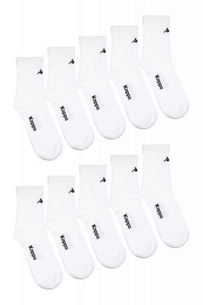 Overall 10 pairs of medium socks set, men - White, 39-42