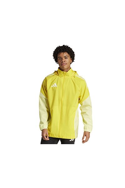 adidas Tiro25C Aw Jkt Ανδρικό Προπόνηση Ποδοσφαίρου Αδιάβροχο JI8958 Κίτρινο