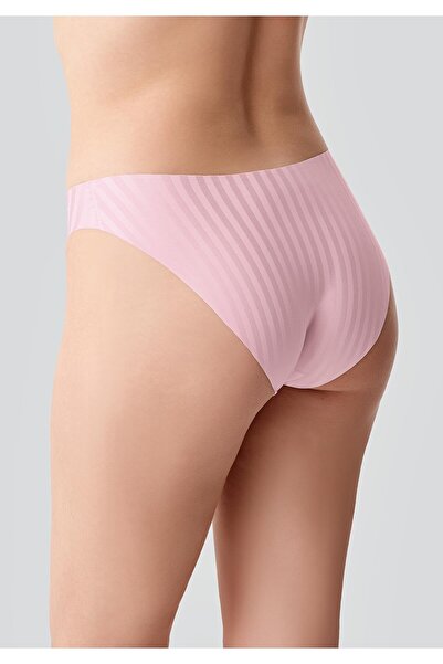 C&City Laser Cut Seamless Slip Panties C19213 Pink