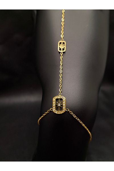 Han Ticarethane Steel Shahmeran with Stone Star Detail