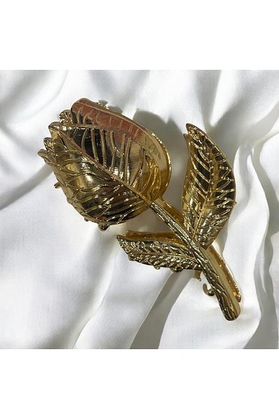 BUSEIN Rose Figured Metal Buckle