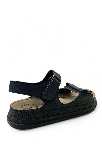 Tuğba Ortopedi 14825 Young Black Sandals