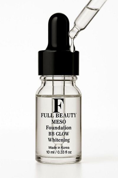 Full Beauty Bb Glow Foundation – Camo 1, 2, 3 Options - Brightening Effect for Lasting Makeup – Professional, 10 ml