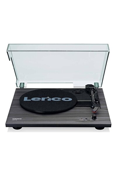 Lenco L-10 BK Ahşap Dahili Hoparlörlü Pikap Siyah