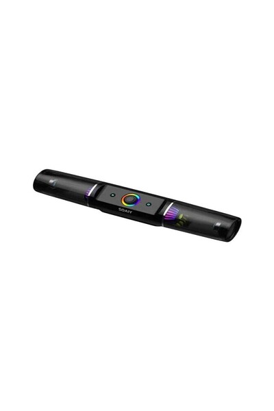 Soaiy SH19 Simple Versiyon Kablosuz Bluetooth Hoparlör - RGB Işıklı - Stereo ...
