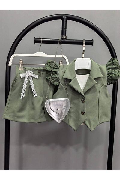 Amur Girl's Suit Shorts and Vest