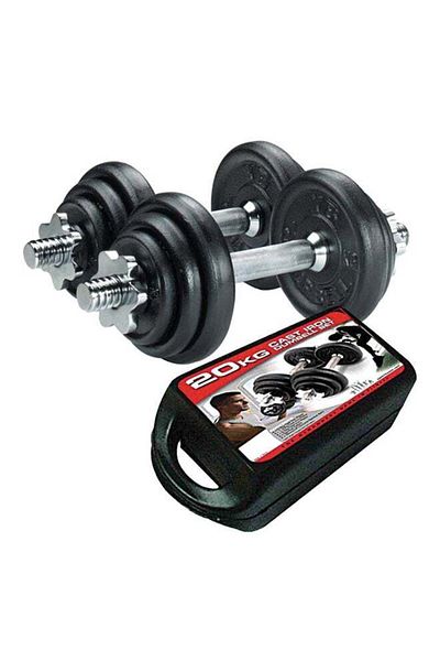 Generic Dumbbell Set 20 kg with Carrying Case