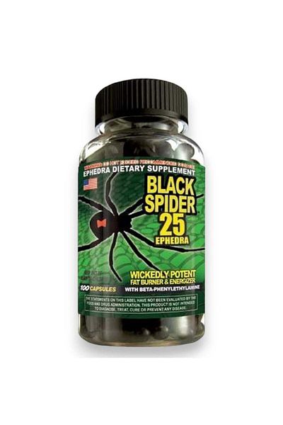 Cloma Pharma Black Spider, 100 Capsules