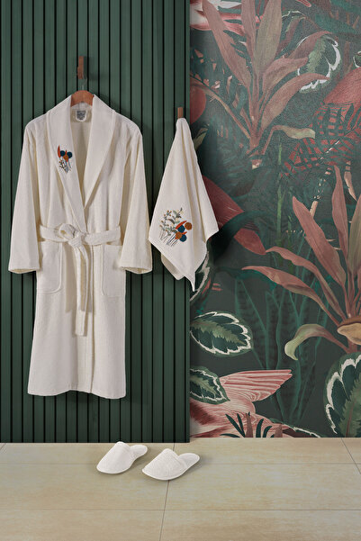 MARİBOR Sima - Women's Bamboo Bathrobe Series - 3 Pieces