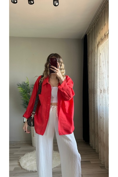 ensbutik Yazlık Modal Gömlek