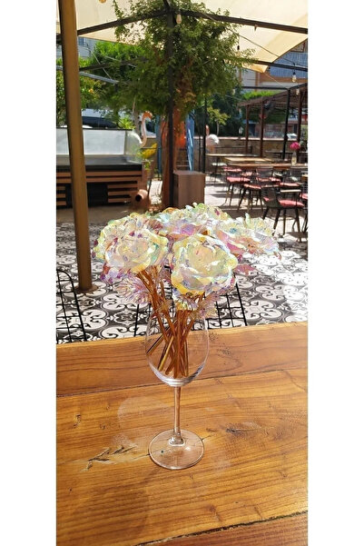 Genel Markalar 5 Adet Sonsuzluk Gülü Buket Hediye-anneler Günü Hediyesi-solmayan Gül