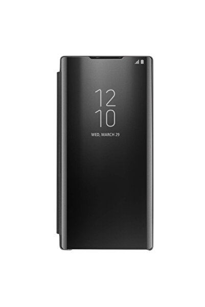 OEM Луксозен огледален калъф с подвижна стойка, съвместим с Samsung Galaxy No...