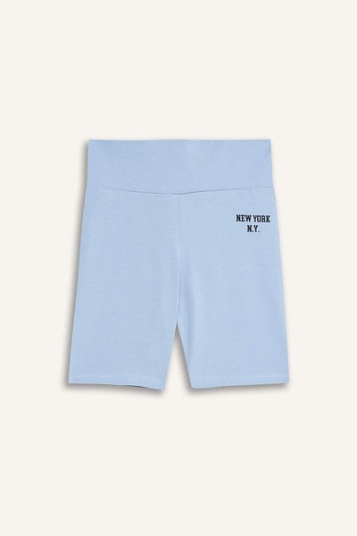 DeFacto Leggings de motociclist imprimați pentru fete B0843A825HS
