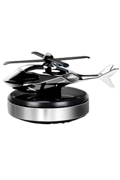 Generic Air Freshener Solar Powered Car Perfume Diffuser Car Air Fresheners Helicopter Shaped Decorative Des