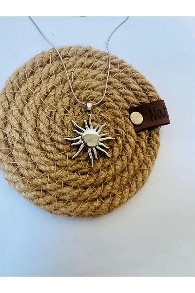Judas Takı Sun Figure Necklace