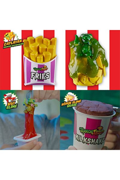 Terror Fried Terrorfried 6 Grand Menu and 5 Mystery Figures 8094