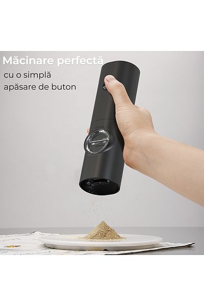 OEM Electric Pepper or Salt Grinder, Adjustable Ceramic Mechanism, LED Lighting