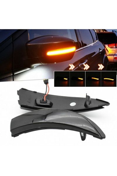 Ford Set de 2 semnalizatoare LED oglindă dinamică Ford Fiesta MK6, B-Max B232