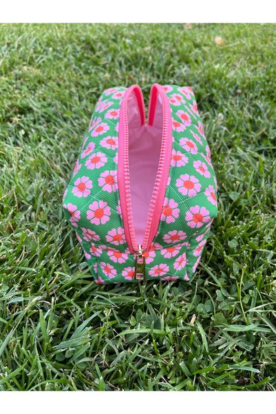 Yare Atelier Makeup Bag, Portable Bag Size Makeup Bag Travel Bag Fabric Bag