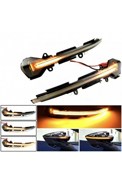 Xenon Bright Set de 2 semnalizatoare LED cu oglindă dinamică Seat Leon, Ibiza...