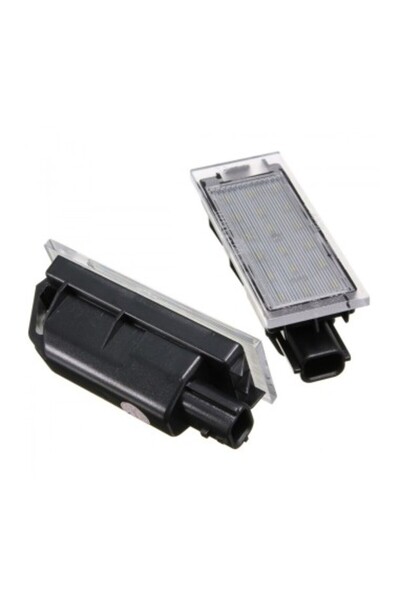 Xenon Bright Σετ φώτων LED για πινακίδες κυκλοφορίας για Renault Clio, Megane...