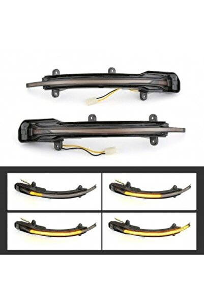 Xenon Bright Set de 2 semnalizatoare LED dinamice pentru oglinzi Audi Q5 8R, ...