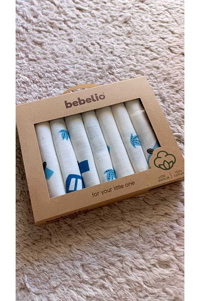 Bilge Trend Muslin 7 Pieces Baby Mouth Wipes