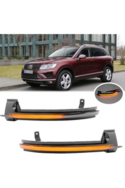 Xenon Bright Σετ 2 δυναμικών LED δείκτες καθρέφτη VW Touareg 2 7P 2010-2018