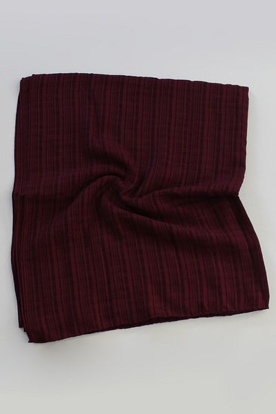 Modakaşmir Misto Cotton Series Shawl - Claret Red