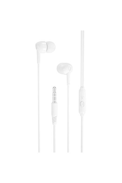 Xo Wired headphones with microphone, 3.5mm jack - XO-EP37 - White White