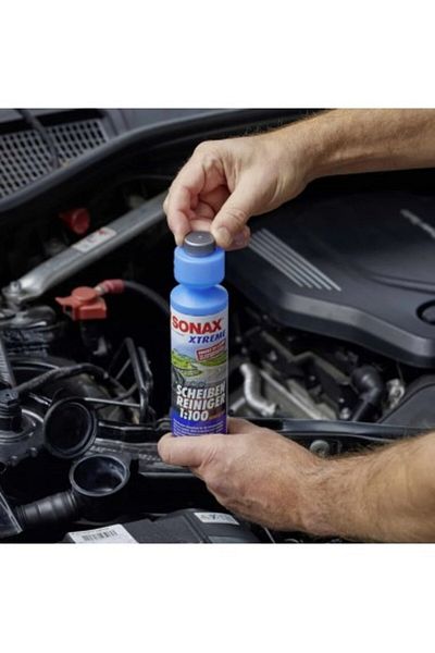 Sonax Soluție concentrată pentru spălarea parbrizului de vară 1:100 produce 25 de litri, SONAX Xtreme Clear NANOPRO
