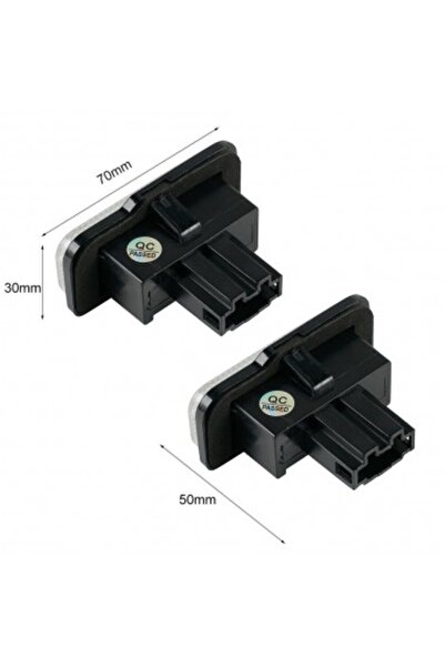 TESLA Σετ 2 φώτων LED για πινακίδες κυκλοφορίας Tesla Model S