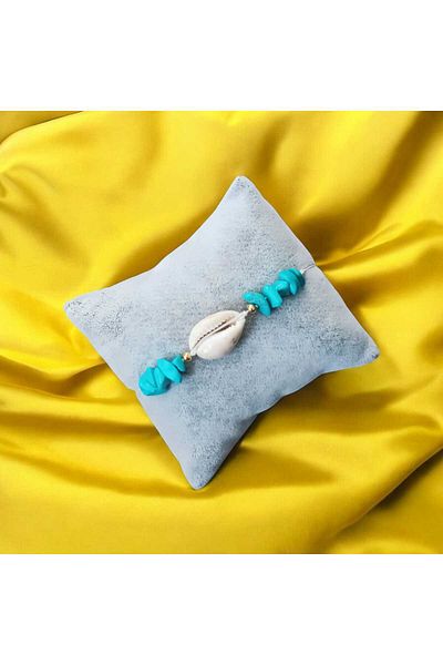 devritarz Turquoise Stone Healing Natural Stone Macrame Braided Bracelet Design