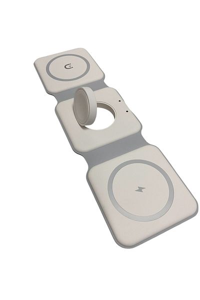 OEM Wireless Charger, Foldable, MagSafe, Universal Compatible Phone, Watch, Wireless Headphones