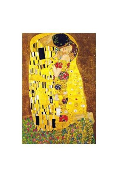 Pastelya Sayılarla Boyama Seti Çerçeveli Kasnaklı Öpücük 60 x 75 cm