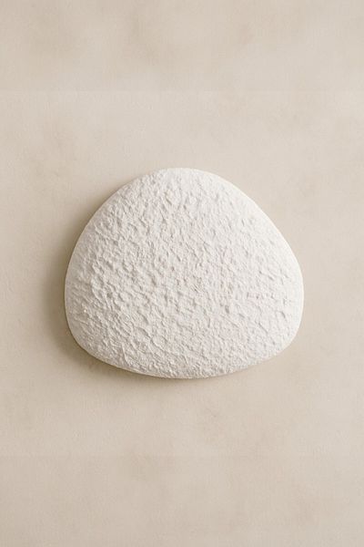 oceanpoint Textured Concrete Wall Sconce, Handmade, Decorative Lighting, Natural Form Modern Lamp, 32 cm