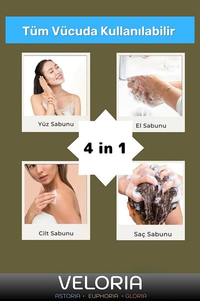 Veloria Premium Series 100% Natural Organic Facial Hair Body Skin Balancing Beautifully Scented Nettle Soap 10 Pieces