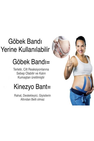 Generic Brand شريط دعم البطن لون أسود