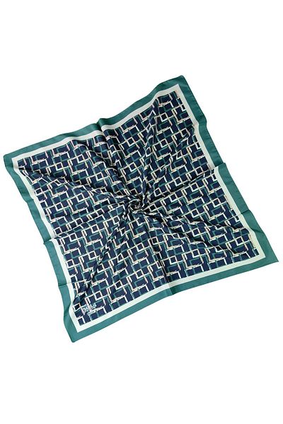 mim eşarp Vav Silk Γυναικείο Μικρο Τσιμέλη Φουλάρι με αθλητικό σχέδιο