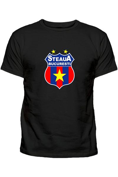 Efendioğlu Design Steaua Bucharest (Fcsb) Large Printed Cotton Tshirt